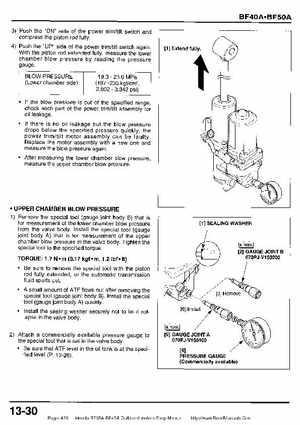 Honda BF35A-BF45A Outboard Motors Shop Manual., Page 429
