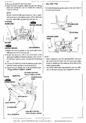 Honda BF35A-BF45A Outboard Motors Shop Manual., Page 438