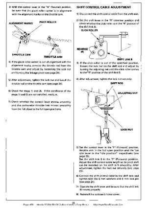 Honda BF35A-BF45A Outboard Motors Shop Manual., Page 456