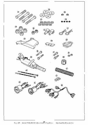 Honda BF35A-BF45A Outboard Motors Shop Manual., Page 475