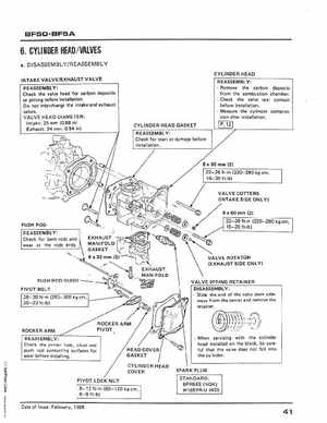 Honda BF50 (5HP), BF5A Outboard Motors Shop Manual 2014, Page 43