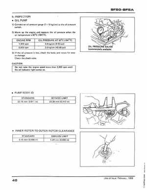 Honda BF50 (5HP), BF5A Outboard Motors Shop Manual 2014, Page 50