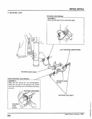 Honda BF50 (5HP), BF5A Outboard Motors Shop Manual 2014, Page 64