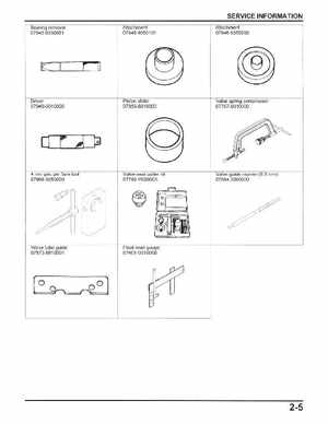 Honda BF75, BF100, BF8A Outboard Motors Shop Manual, Page 12