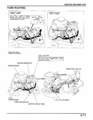 Honda BF75, BF100, BF8A Outboard Motors Shop Manual, Page 18