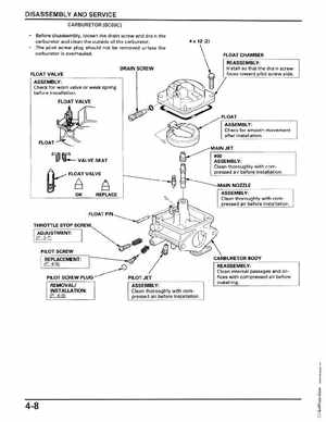 Honda BF75, BF100, BF8A Outboard Motors Shop Manual, Page 41