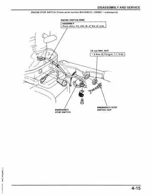 Honda BF75, BF100, BF8A Outboard Motors Shop Manual, Page 48