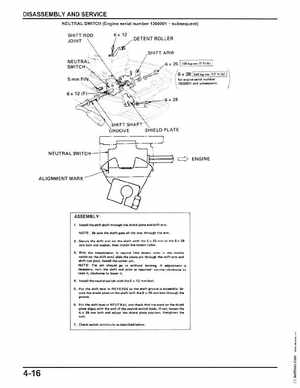 Honda BF75, BF100, BF8A Outboard Motors Shop Manual, Page 49