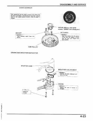 Honda BF75, BF100, BF8A Outboard Motors Shop Manual, Page 56