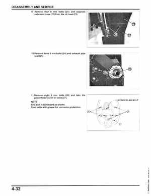 Honda BF75, BF100, BF8A Outboard Motors Shop Manual, Page 65