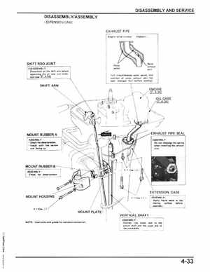 Honda BF75, BF100, BF8A Outboard Motors Shop Manual, Page 66