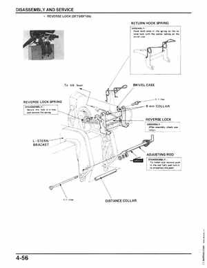 Honda BF75, BF100, BF8A Outboard Motors Shop Manual, Page 89
