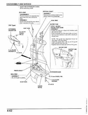 Honda BF75, BF100, BF8A Outboard Motors Shop Manual, Page 95