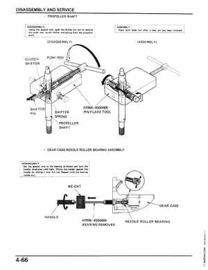 Honda BF75, BF100, BF8A Outboard Motors Shop Manual, Page 99