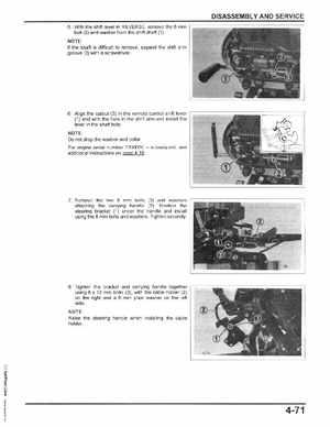 Honda BF75, BF100, BF8A Outboard Motors Shop Manual, Page 104