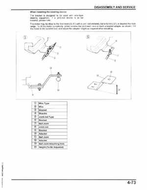 Honda BF75, BF100, BF8A Outboard Motors Shop Manual, Page 106