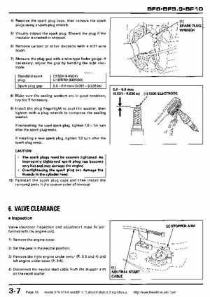 Honda BF8, BF9.9 and BF10 Outboard Motors Shop Manual., Page 55