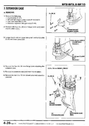 Honda BF8, BF9.9 and BF10 Outboard Motors Shop Manual., Page 93