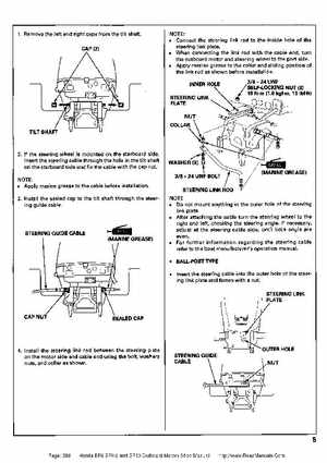 Honda BF8, BF9.9 and BF10 Outboard Motors Shop Manual., Page 388