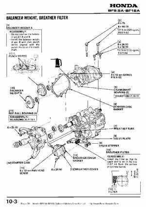 Honda BF9.9A-BF15A Outboard Motors Shop Manual., Page 78
