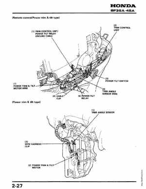 Honda Outboards BF40A/BF50A Service Manual, Page 36