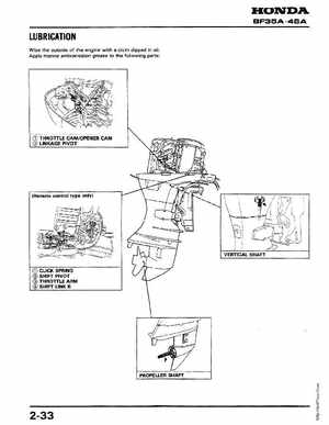 Honda Outboards BF40A/BF50A Service Manual, Page 42