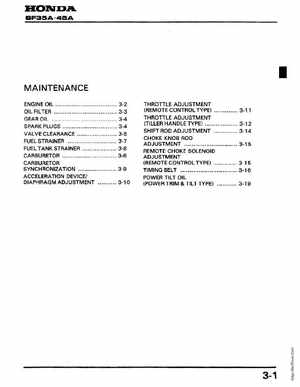 Honda Outboards BF40A/BF50A Service Manual, Page 46