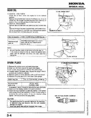 Honda Outboards BF40A/BF50A Service Manual, Page 49