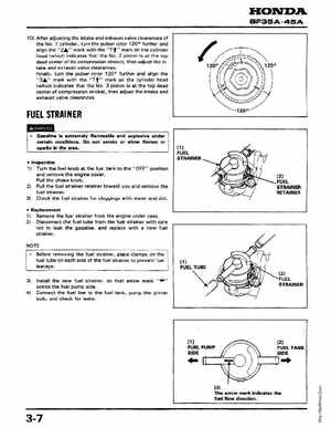 Honda Outboards BF40A/BF50A Service Manual, Page 52