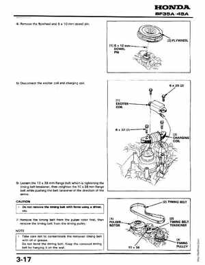 Honda Outboards BF40A/BF50A Service Manual, Page 62