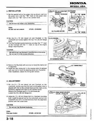 Honda Outboards BF40A/BF50A Service Manual, Page 63