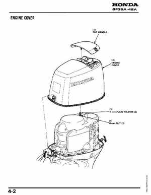 Honda Outboards BF40A/BF50A Service Manual, Page 66