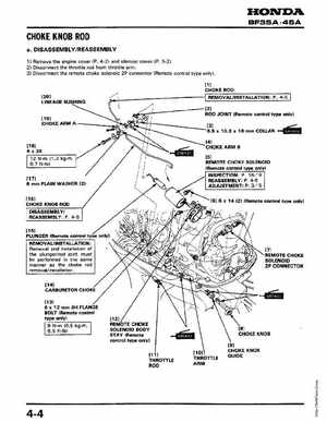 Honda Outboards BF40A/BF50A Service Manual, Page 68
