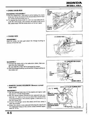 Honda Outboards BF40A/BF50A Service Manual, Page 69