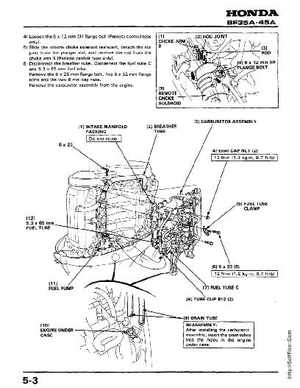 Honda Outboards BF40A/BF50A Service Manual, Page 72