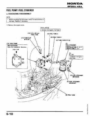 Honda Outboards BF40A/BF50A Service Manual, Page 79