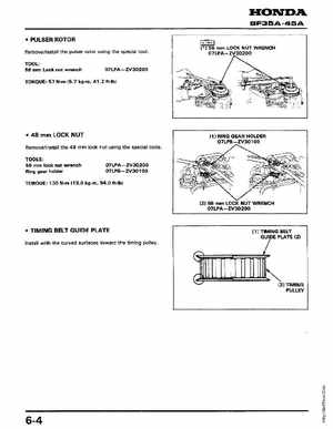 Honda Outboards BF40A/BF50A Service Manual, Page 86