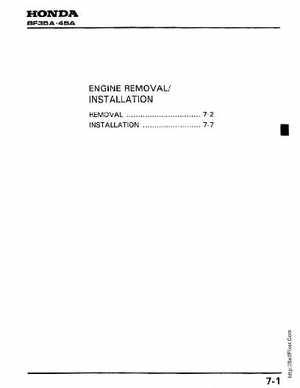 Honda Outboards BF40A/BF50A Service Manual, Page 88