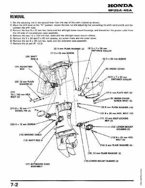 Honda Outboards BF40A/BF50A Service Manual, Page 89