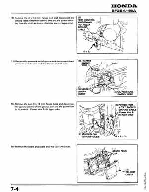Honda Outboards BF40A/BF50A Service Manual, Page 91