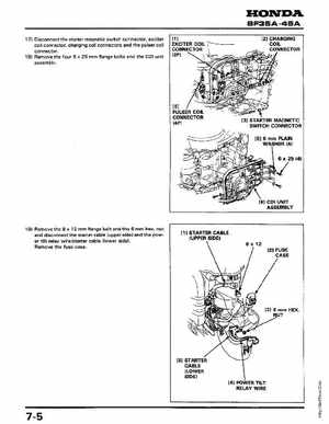 Honda Outboards BF40A/BF50A Service Manual, Page 92