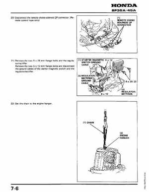Honda Outboards BF40A/BF50A Service Manual, Page 93