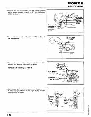 Honda Outboards BF40A/BF50A Service Manual, Page 95