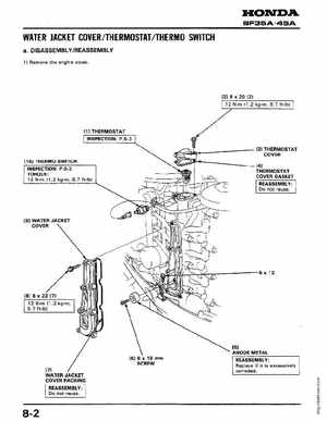 Honda Outboards BF40A/BF50A Service Manual, Page 98