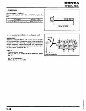 Honda Outboards BF40A/BF50A Service Manual, Page 102