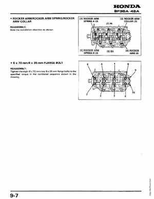 Honda Outboards BF40A/BF50A Service Manual, Page 106