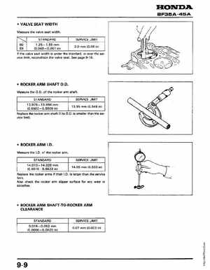 Honda Outboards BF40A/BF50A Service Manual, Page 108