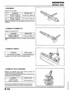 Honda Outboards BF40A/BF50A Service Manual, Page 109