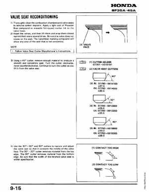 Honda Outboards BF40A/BF50A Service Manual, Page 114