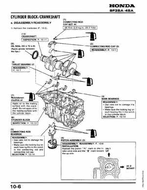 Honda Outboards BF40A/BF50A Service Manual, Page 121